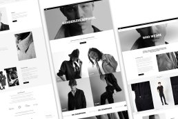 ALBUM PARIS DIGITAL PRODUCTION WEBSITE PAGES SEBASTIEN FRANCA FACTORY