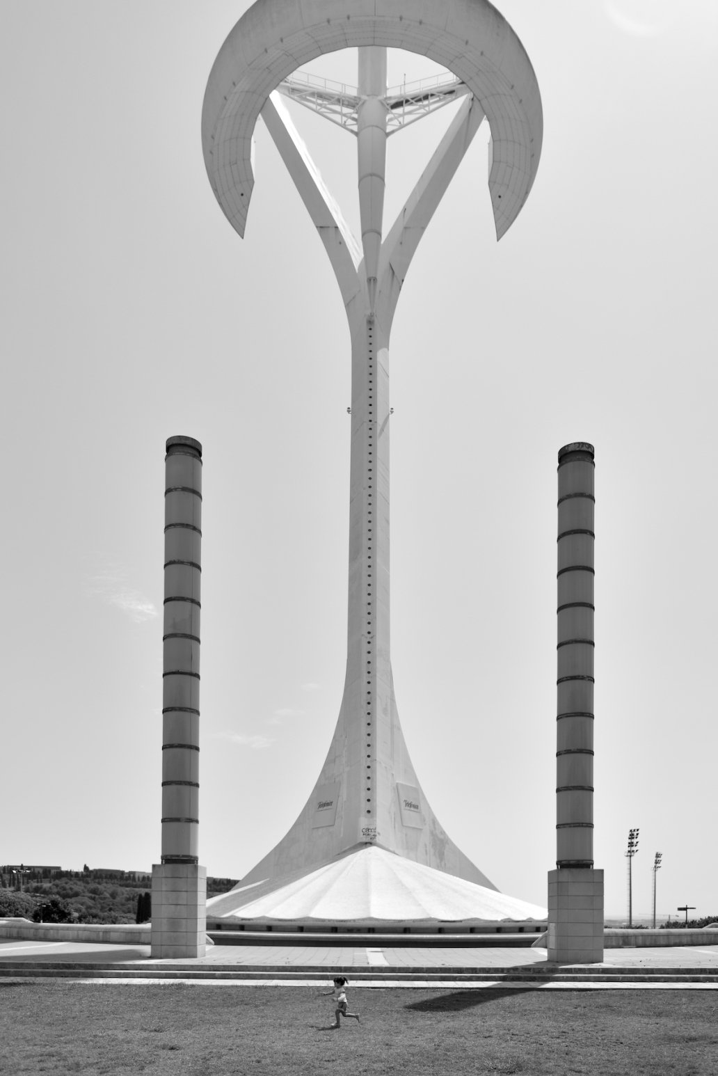 Architectural Photography Santiago Calatrava Montjuic Olympic Games Barcelona Spain Architectural Photographer Sebastien Franca Fine Art