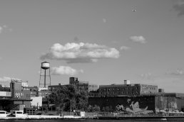 Black and white photography Brooklyn style street