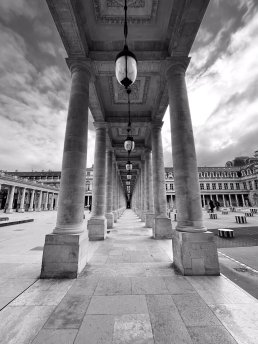 Black and white fine art architectural photography Paris
