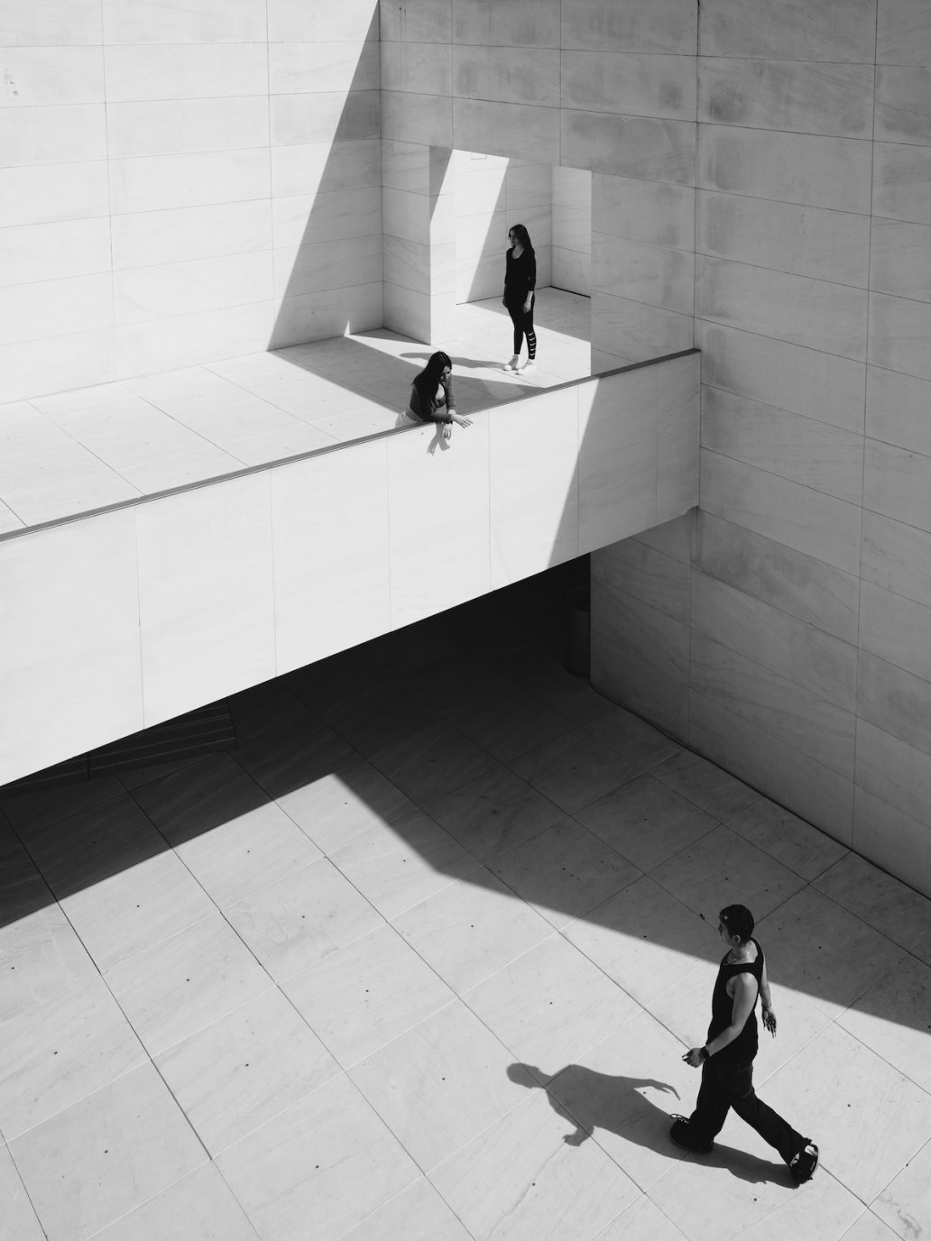 Architectural Photography fashion design edito Caixa Forum Barcelona Spain Photographer Sebastien Franca Fine Art fashion editor photography Sebastien Franca