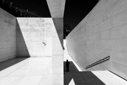 Architectural design photography Caixa Forum Barcelona Spain Photographer Sebastien Franca Fine Art