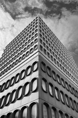 Architectural black and white photography design building Paris sebastien franca architecture photographer