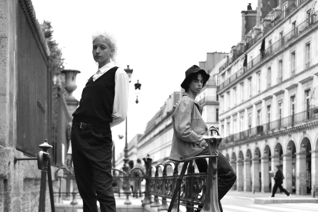 Fashion Photoshoot Editorial PARIS Rivoli couple