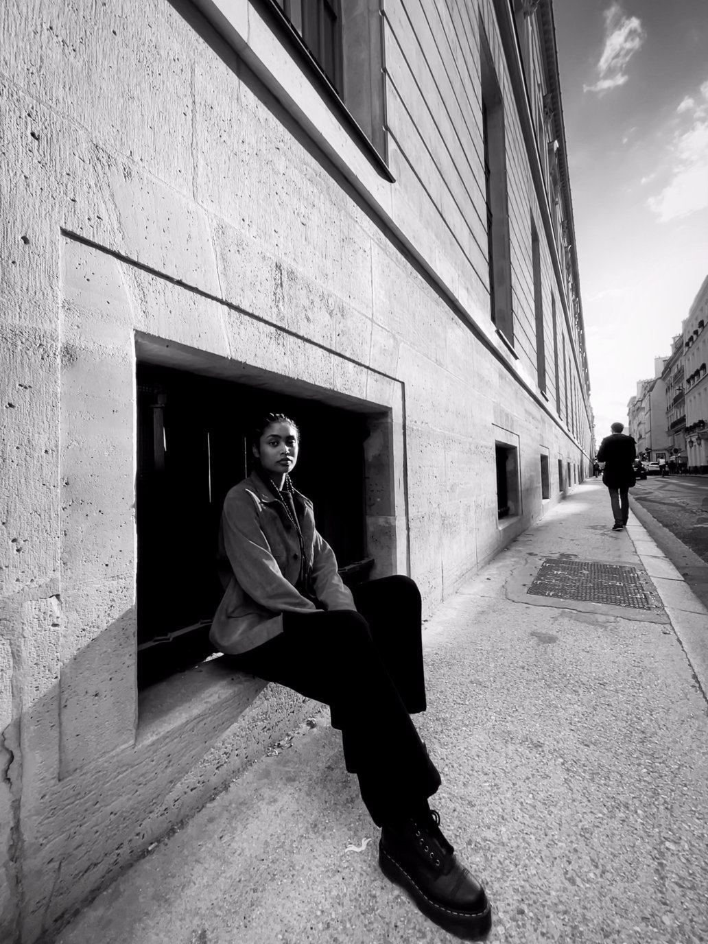 FASHION PHOTOSHOOT Rue PARIS 1er arrondissement SEBASTIEN FRANCA