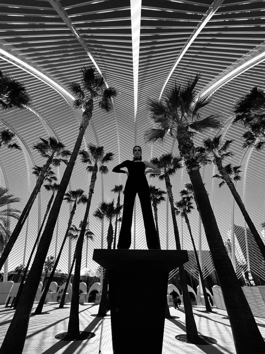 black and white architecture design fashion photo Valencia Spain Sebastien Franca