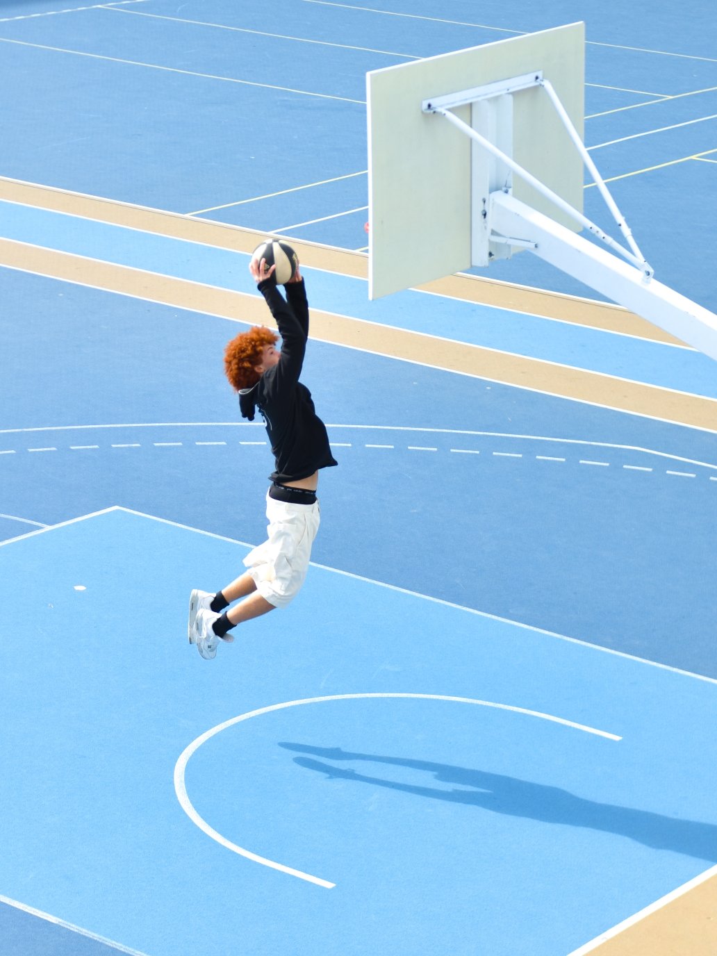 Fashion photo basketball blue series 1 album Paris Franca Factory sebastien franca