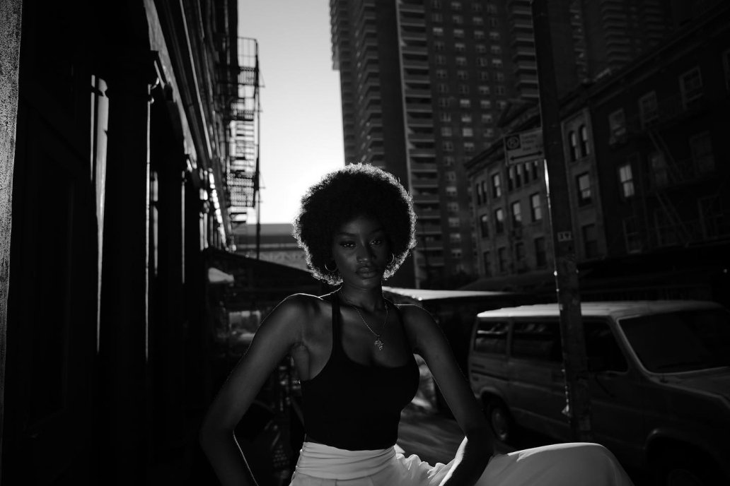 Mareme west african babe-black girl fashion tribeca-amazing-sebastien franca photo