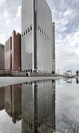 Architectural photography New York reflexion sebastien franca photographer