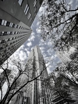 Black and white architectural photography New York perspectives sebastien franca photographer