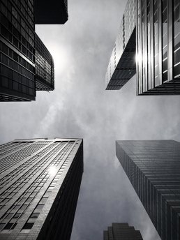 New York buildings black and white architecture photographs sebastien franca photographer