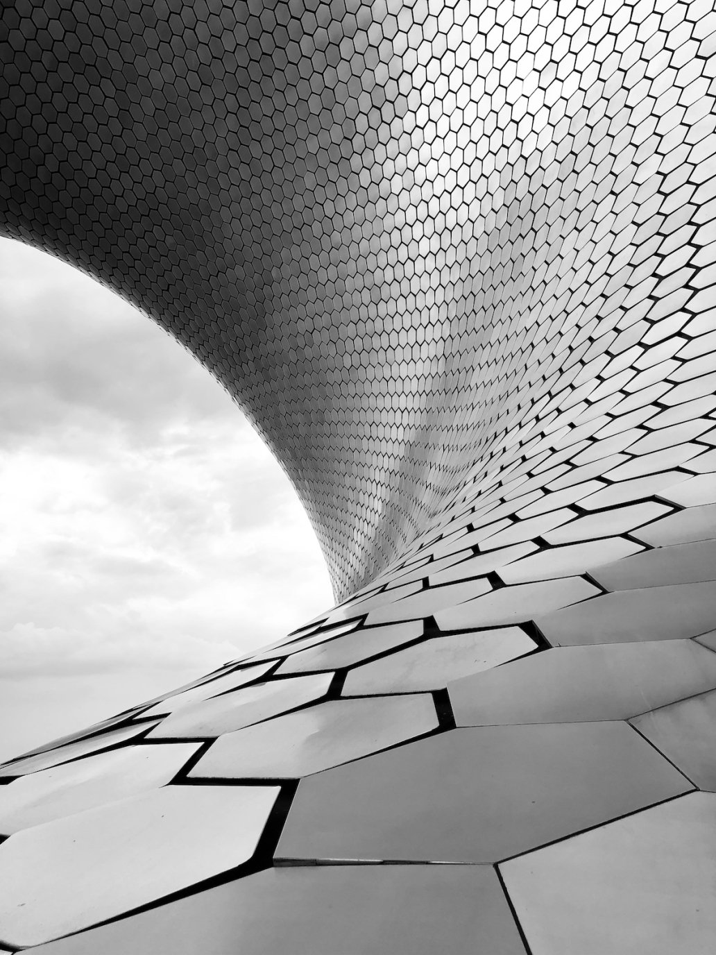 Soumaya Museum architectural photography Mexico City