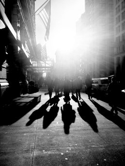 street photography people shadows New York City Sebastien Franca