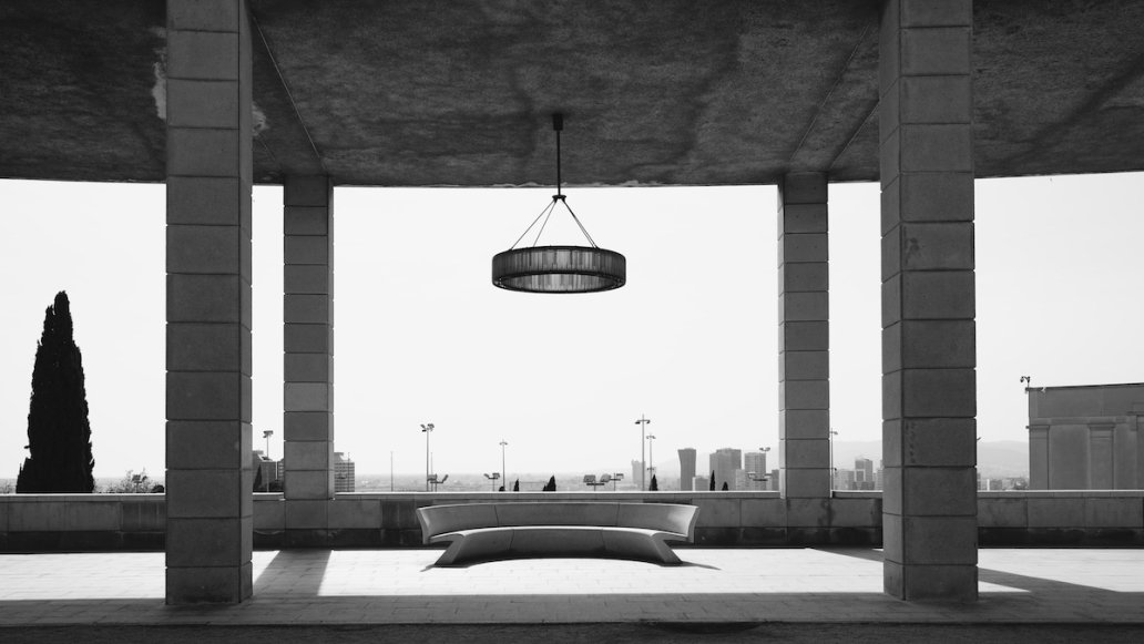 Architectural Photography design Santiago Calatrava Montjuic Olympic Games Barcelona Spain Architectural Photographer Sebastien Franca Fine Art