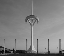 Santiago Calatrava Montjuic Olympic Games Barcelona Spain Architectural Photographer Sebastien Franca Fine Art