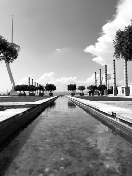 Santiago Calatrava Montjuic Olympic Games Barcelona Spain Architectural Photographer Sebastien Franca Fine Art