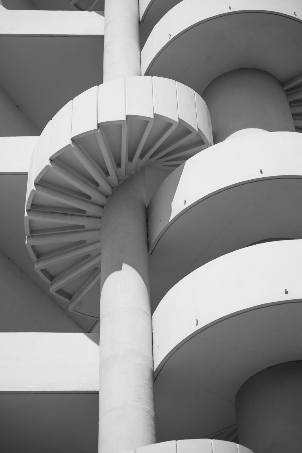 Architectural Photography le Brasilia Architecture Marseille France black and white Le Corbusier Sebastien Franca Fine Art