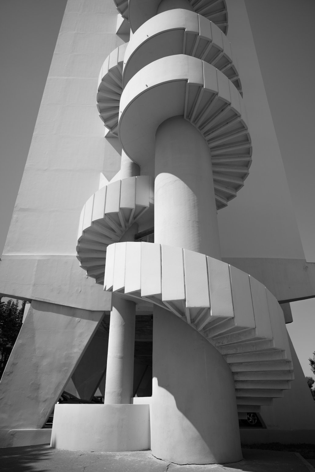 Architectural photography black and white le Brasilia Architecture Marseille France Le Corbusier Sebastien Franca Fine Art